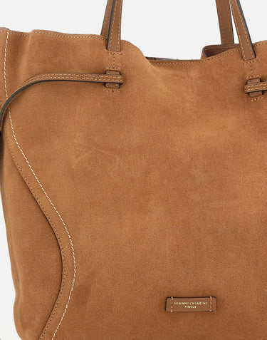 Borsa a spalla "Violette" BS11286 CMPLCARAMEL GIANNI CHIARINI 