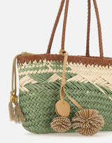 Borsa a spalla "Paloma" BS11311 COMMSTRAWINTWILLOW GIANNI CHIARINI 
