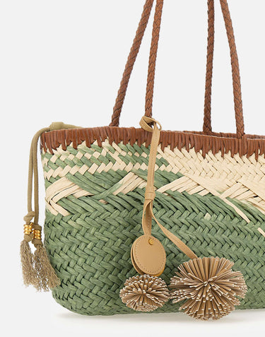 Borsa a spalla "Paloma" BS11311 COMMSTRAWINTWILLOW GIANNI CHIARINI 