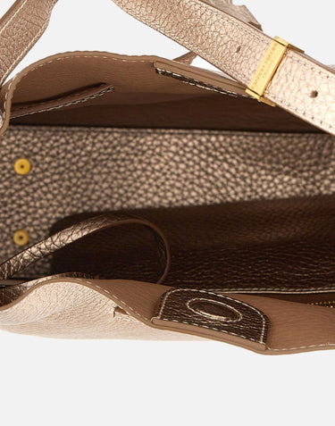 Borsa a spalla "Sienna" BS11787 RNGDBLTUMIRAGECLAY GIANNI CHIARINI 