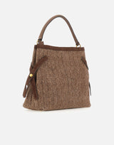 Borsa a spalla "Claudette" BS11900 PGLSPGCHOCO GIANNI CHIARINI 