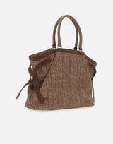 Borsa a spalla "Claudette" BS11902 PGLSPGCHOCO GIANNI CHIARINI 