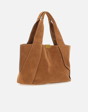 Borsa a spalla "Dafne" BS11997 CMPLCARAMEL GIANNI CHIARINI 