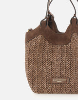 Borsa a mano "Dua" BS12338 PGLSPGCHOCO GIANNI CHIARINI 