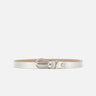 Cintura in pelle CN9903704 VNCMETSILVER GIANNI CHIARINI 