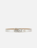 Cintura in pelle CN9903704 VNCMETSILVER GIANNI CHIARINI 