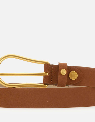Cintura in pelle scamosciata CNK00762 CMCARAMEL GIANNI CHIARINI 