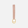 Portachiavi in pelle PCHANDLEBRAID PINKSALT GIANNI CHIARINI 