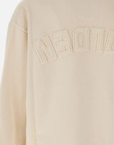 GOLDEN GOOSE Felpa "Boxi" WHITE Donna 