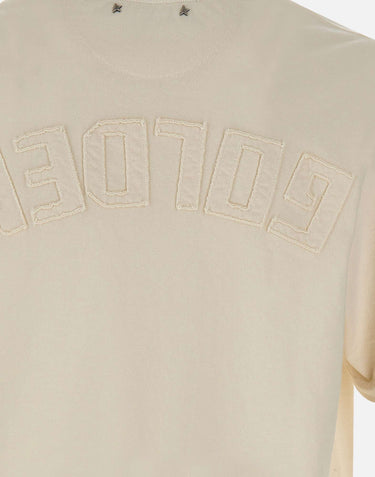 T-shirt in cotone GUP01873 P00157611560 GOLDEN GOOSE 