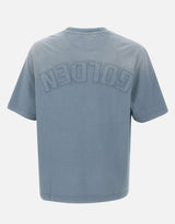 T-shirt con stampa revers sul retro GUP01873 P00177350813 GOLDEN GOOSE 