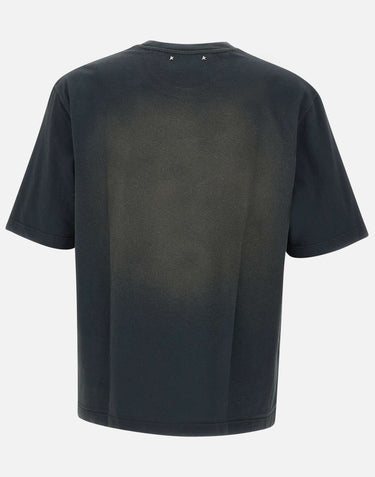 T-shirt in jersey di cotone GUP01873 P00236290498 GOLDEN GOOSE 