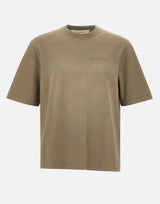 GOLDEN GOOSE T-shirt in jersey di cotone GREEN Unisex 