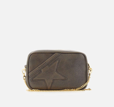 GOLDEN GOOSE "Mini star bag" BROWN Donna 