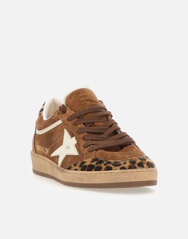 GOLDEN GOOSE Sneakers "Ball star" BROWN Donna 