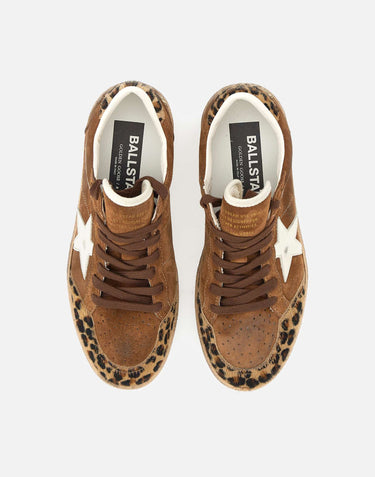 GOLDEN GOOSE Sneakers "Ball star" BROWN Donna 