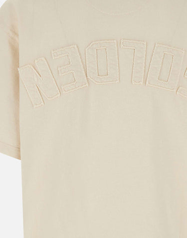 GOLDEN GOOSE T-shirt "Boxi" WHITE Donna 
