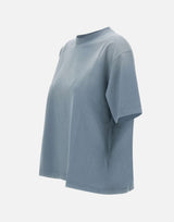 GOLDEN GOOSE T-shirt "Boxi" Light Blue Donna 