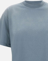 GOLDEN GOOSE T-shirt "Boxi" Light Blue Donna 