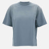 GOLDEN GOOSE T-shirt "Boxi" Light Blue Donna 