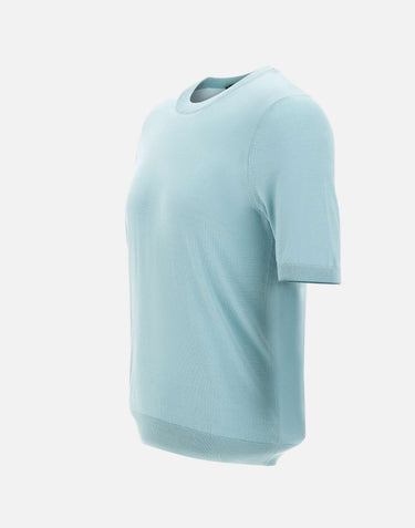 GRAN SASSO Maglia in seta a maniche corte GREEN Uomo 