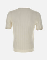 Maglia in seta a maniche corte 43116 23510005 GRAN SASSO 
