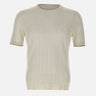 Maglia in seta a maniche corte 43116 23510005 GRAN SASSO 