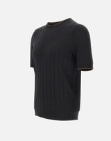 Maglia in seta a maniche corte 43116 23510099 GRAN SASSO 