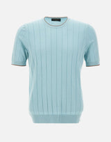 Maglia in seta a maniche corte 43116 23510410 GRAN SASSO 