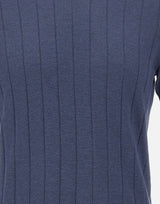 GRAN SASSO Maglia in seta a maniche corte BLUE Uomo 