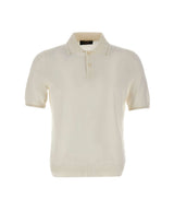 Polo in misto seta 43142 16224002 GRAN SASSO 