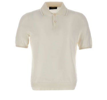 Polo in misto seta 43142 16224002 GRAN SASSO 