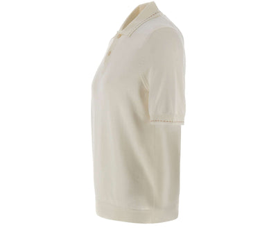 Polo in misto seta 43142 16224002 GRAN SASSO 