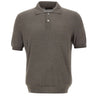 GRAN SASSO Polo in misto seta GREY Uomo 