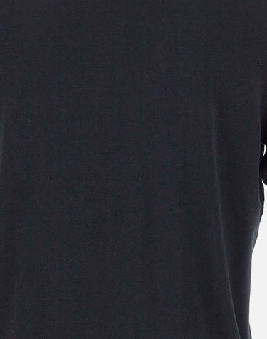 GRAN SASSO Polo in misto seta BLACK Uomo 