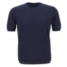 GRAN SASSO Maglia a maniche corte in fresco cotone BLUE Uomo 