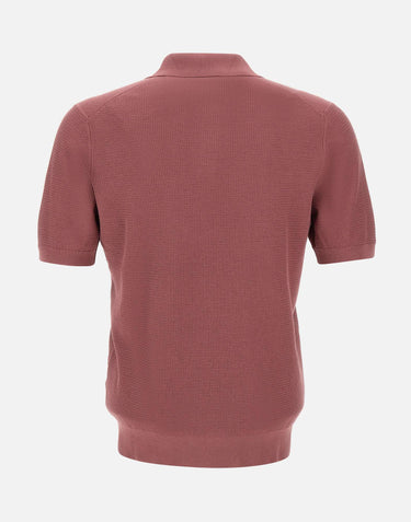 GRAN SASSO Polo "Tennis skipper" Pink Uomo 