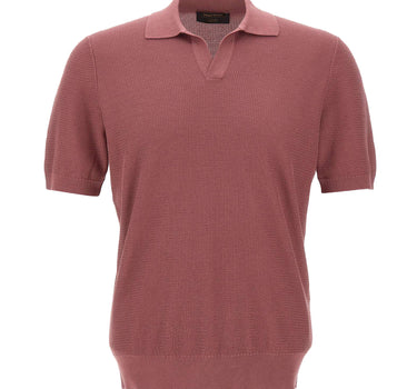 GRAN SASSO Polo "Tennis skipper" Pink Uomo 
