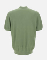 GRAN SASSO Polo "Tennis skipper" GREEN Uomo 