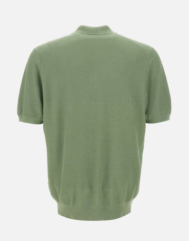GRAN SASSO Polo "Tennis skipper" GREEN Uomo 