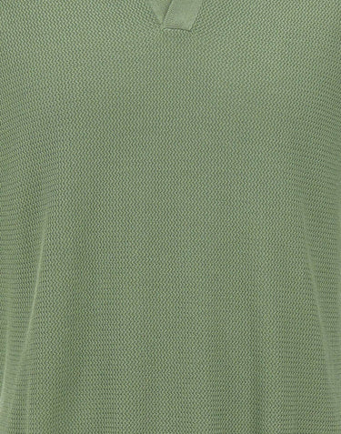 GRAN SASSO Polo "Tennis skipper" GREEN Uomo 