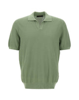 GRAN SASSO Polo "Tennis skipper" GREEN Uomo 