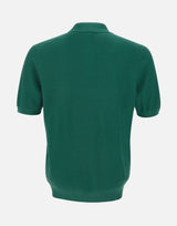 GRAN SASSO Polo "Tennis skipper" GREEN Uomo 