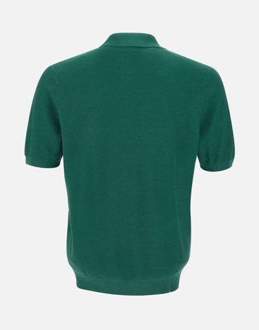 GRAN SASSO Polo "Tennis skipper" GREEN Uomo 