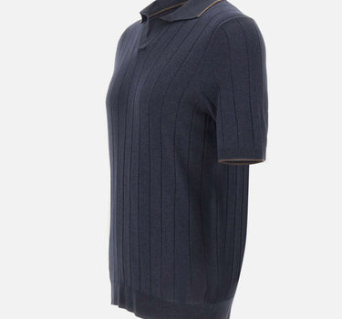GRAN SASSO Polo "Tennis M/M" BLUE Uomo 
