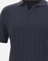 GRAN SASSO Polo "Tennis M/M" BLUE Uomo 