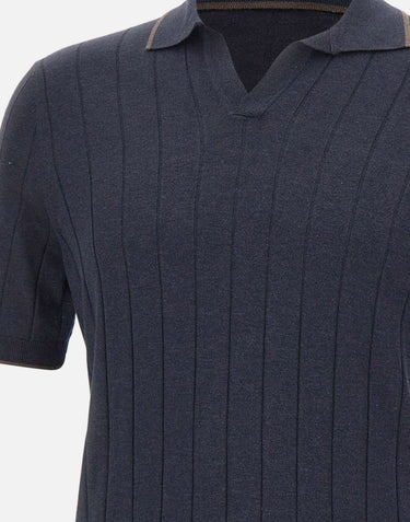 GRAN SASSO Polo "Tennis M/M" BLUE Uomo 