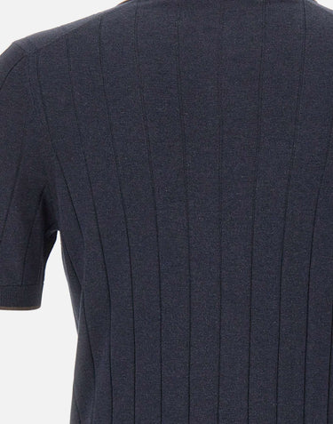 GRAN SASSO Polo "Tennis M/M" BLUE Uomo 