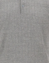 GRAN SASSO Polo in misto lino GREY Uomo 