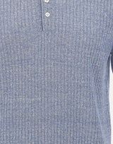 Polo in misto lino 57118 18641565 GRAN SASSO 